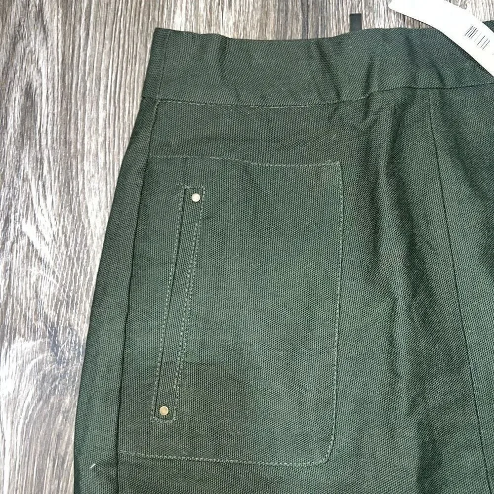DE Collection Army Green High Waist Utility Y2K Style Skirt